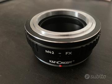 Adattatore fotografico M42