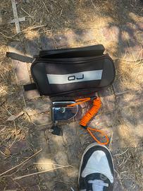 Borsa da moto con bloccadisco con allarme