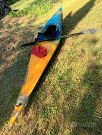 Kayak slalom pagaia paraspruzzi tutto x iniziare 