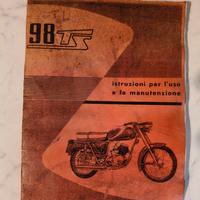 Libretto uso e manutenzione DUCATI 98 TS