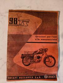 Libretto uso e manutenzione DUCATI 98 TS