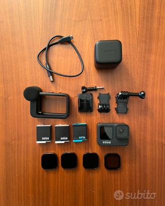 Go Pro Hero 9 Black + accessori