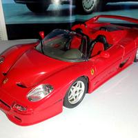 Burago Ferrari F50 spider 1 24