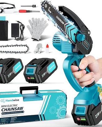 Mini Motosega a Batteria 8000mAh nuova