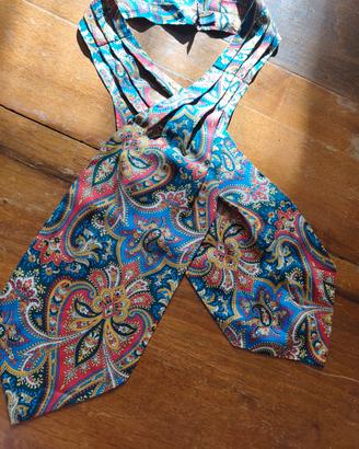 foulard  da collo vintage pura seta Kenzo 