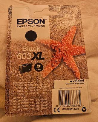 Cartuccia epson 603XL Black