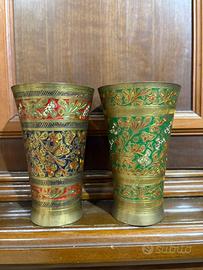 Coppe indiane originali vintage