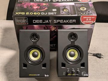 Hercules XPS 2.0 60 DJ SET Studio Monitor Casse PC