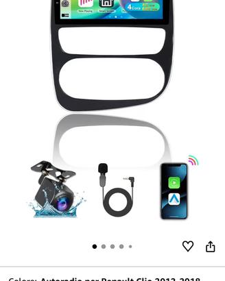 Autoradio Renault clio 4 carplay e android auto