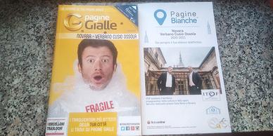 Pagine bianche e pagine gialle anni 2016 e 2020