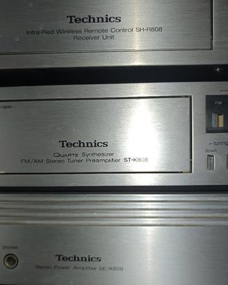 hi fi  Technics vintage  se a808