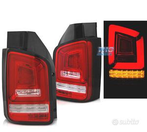 FANALI PER VOLKSWAGEN VW T5 03-09 1P FULL LED DINA