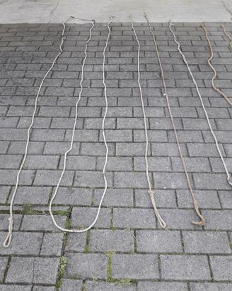 corde/funi  varie lungh. e diam.