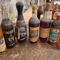 bottiglie di liquori anni 60 prezzo da concordare 