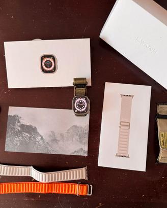 Apple Watch Ultra 49mm GPS + Cellular + scatola +