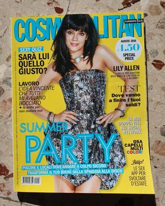 Rivista Cosmopolitan Agosto 2014 - Lily Allen