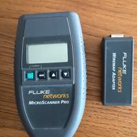 Fluke networks scanner pro con wiremap tester cavi