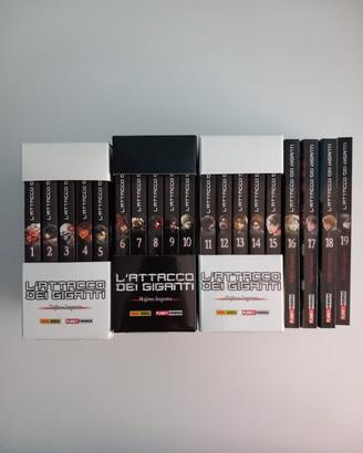 Attack on Titan volumi 1-19 in italiano