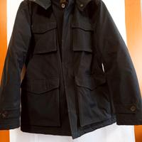 giubbotto uomo blu ,firmato la bottega,