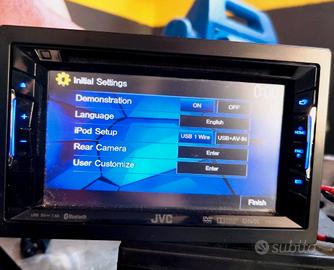 Autoradio JVC KW-V220BT lettore DVD/CD, Bluetooth