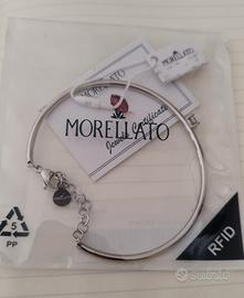Morellato - bracciale rigido con punto luce