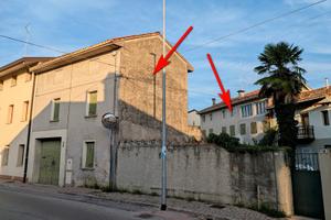 Tc475 cordenons - abitazione e atelier con corte