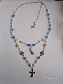 collana elegante fatta a mano