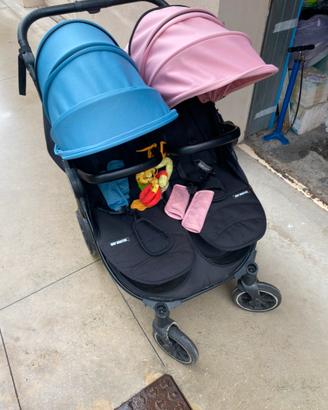 Passeggino gemellare Baby Monster Easy twin 4