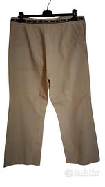 Premaman - pantalone taglia XL vita regol. beige