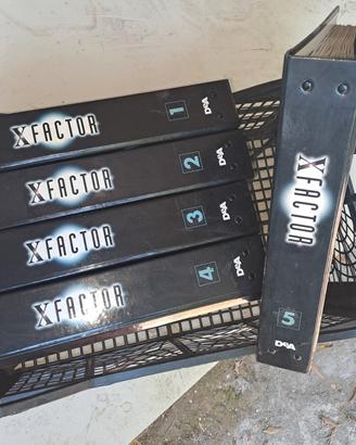 Raccolta completa XFactor edizione 96/98