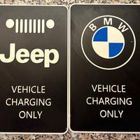 Cartello per Area Ricarica