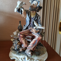 Capodimonte- uomo con colombe