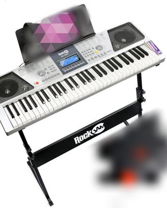 pianola RockJam RJ-661 pianoforte 61 tasti 