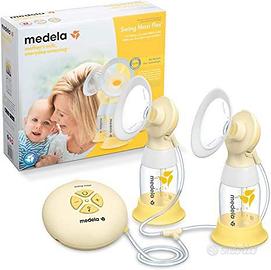 Tiralatte doppio Medela con accessori