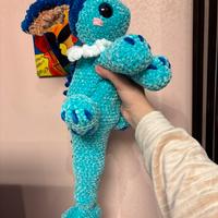 Vaporeon Pokemon Handmade Peluche Chenille