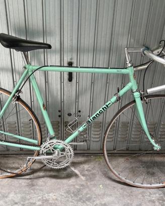 Bicicletta vintage bianchi