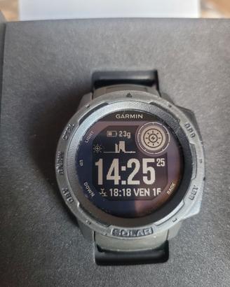 Garmin instinct solar smartwatch GPS completo