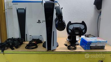 Sony PlayStation 5 Disco + 3 Controller +Cuffie