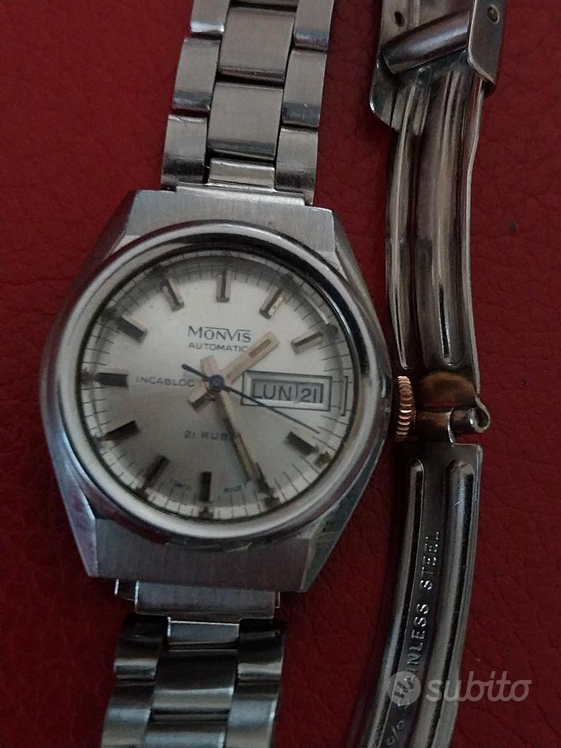 Orologio vintage Monvis Collezionismo In vendita a Torino