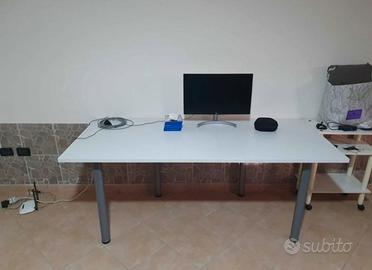 Scrivania lineare 200x80 + sedia