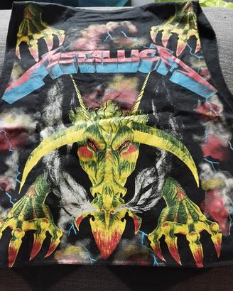 Gilet vintage Metallica turbo gadget tg XL