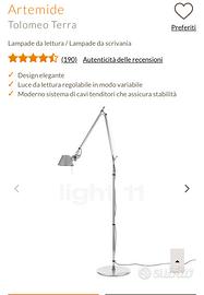 Lampada Artemide Tolomeo anni 87/90!!!!!!!!