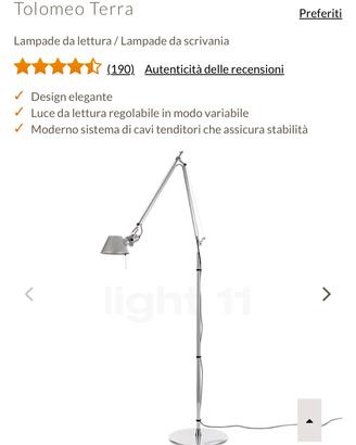 Lampada Artemide Tolomeo anni 87/90!!!!!!!!
