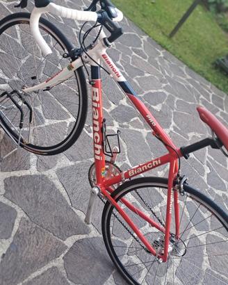 Bici corsa Bianchi 9v