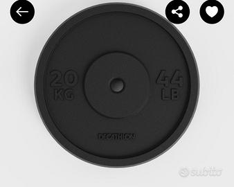 pesi 20kg decathlon leggi descrizione