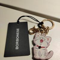 Portachiavi Borbonese con gatto 