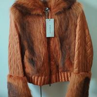 piumino con pelliccia 