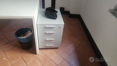 comodino/cassettiera da ufficio