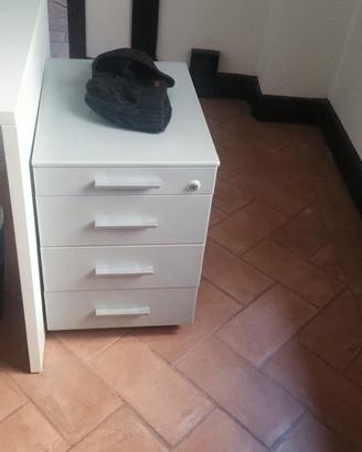 comodino/cassettiera da ufficio