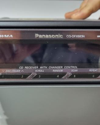 autoradio e lettore cd/cd mp3 PANASONIC